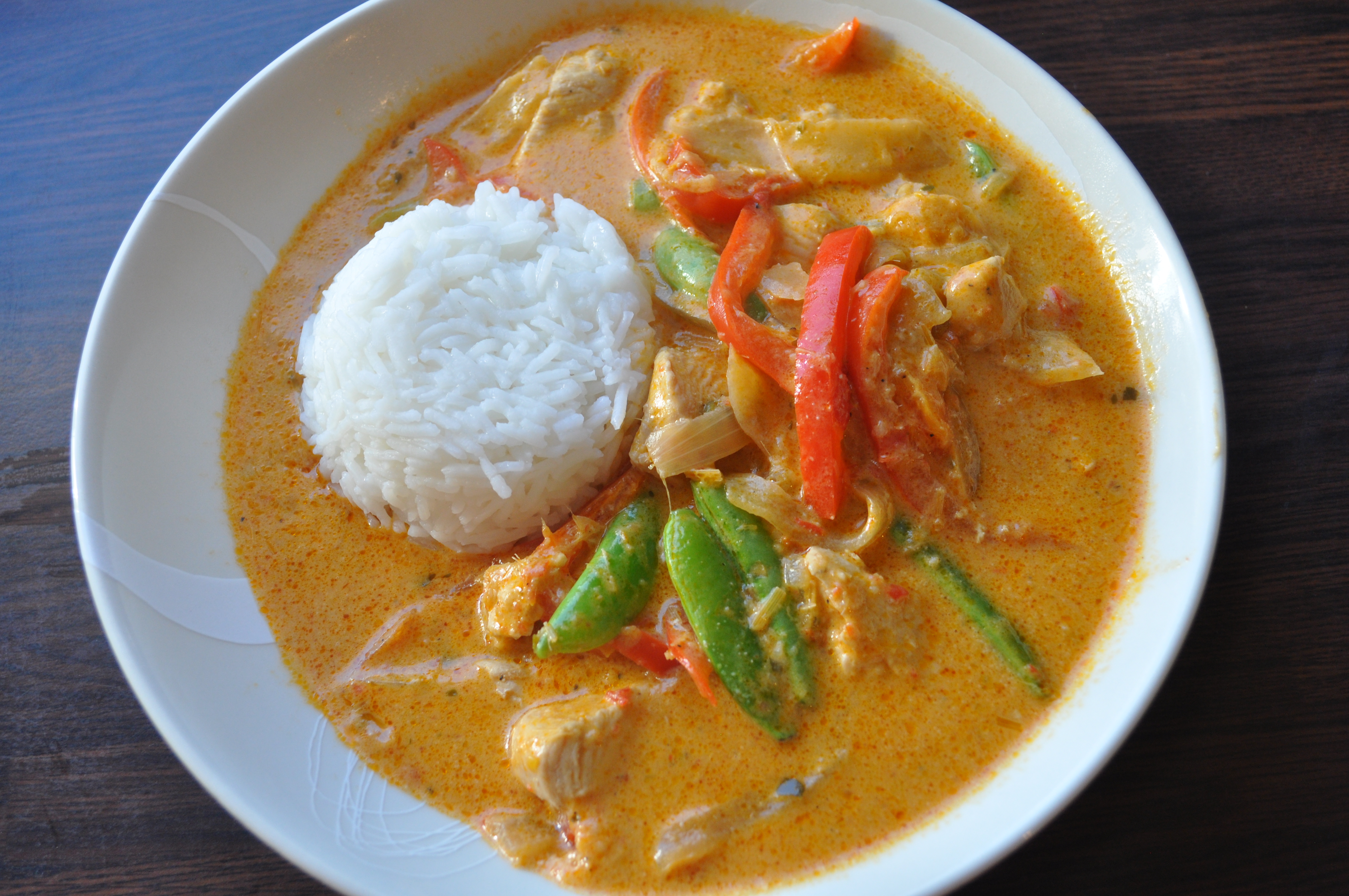 Jamie's green hot sale thai curry