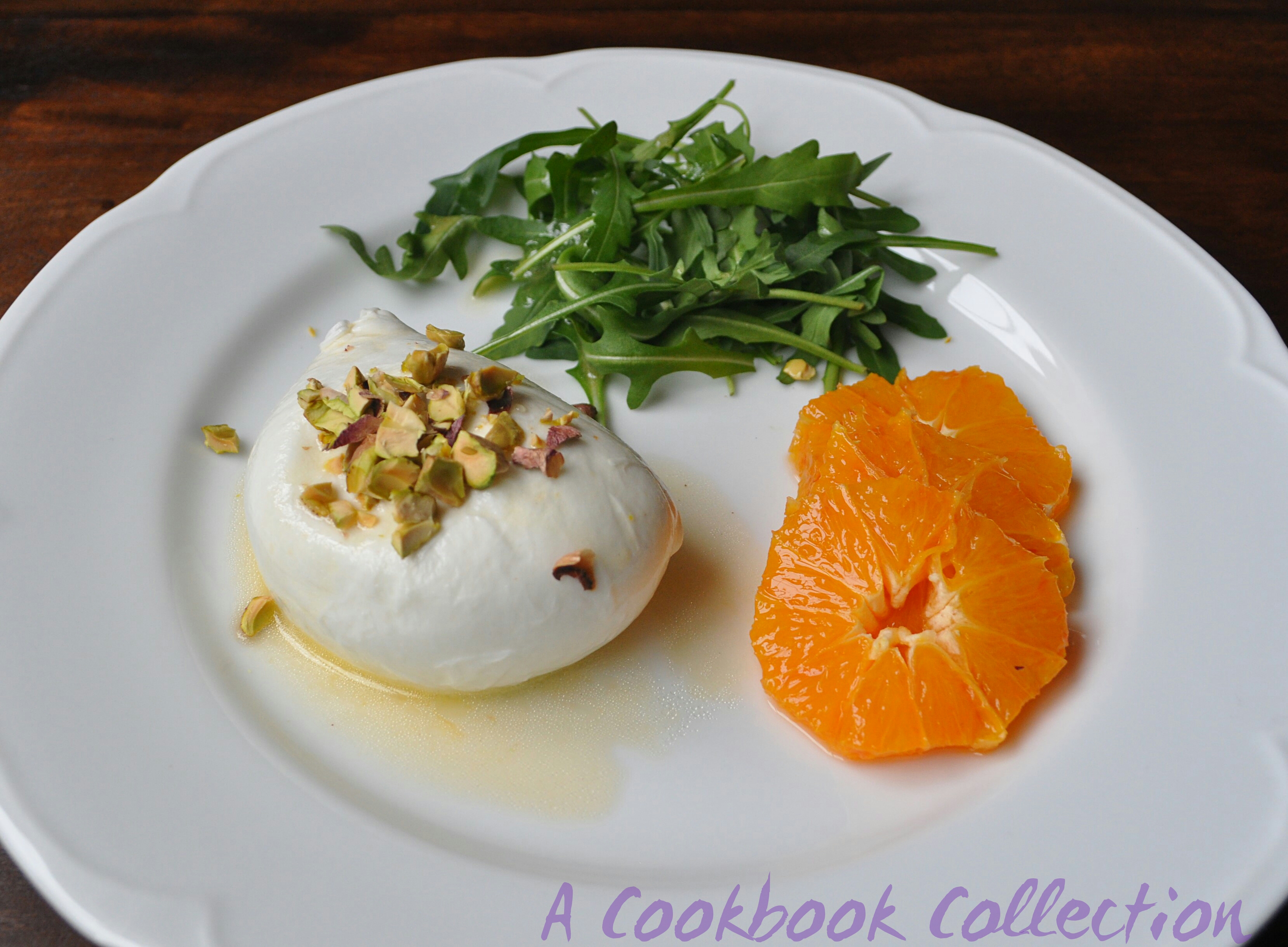 Mozzarella and Orange Salad - A Cookbook Collection