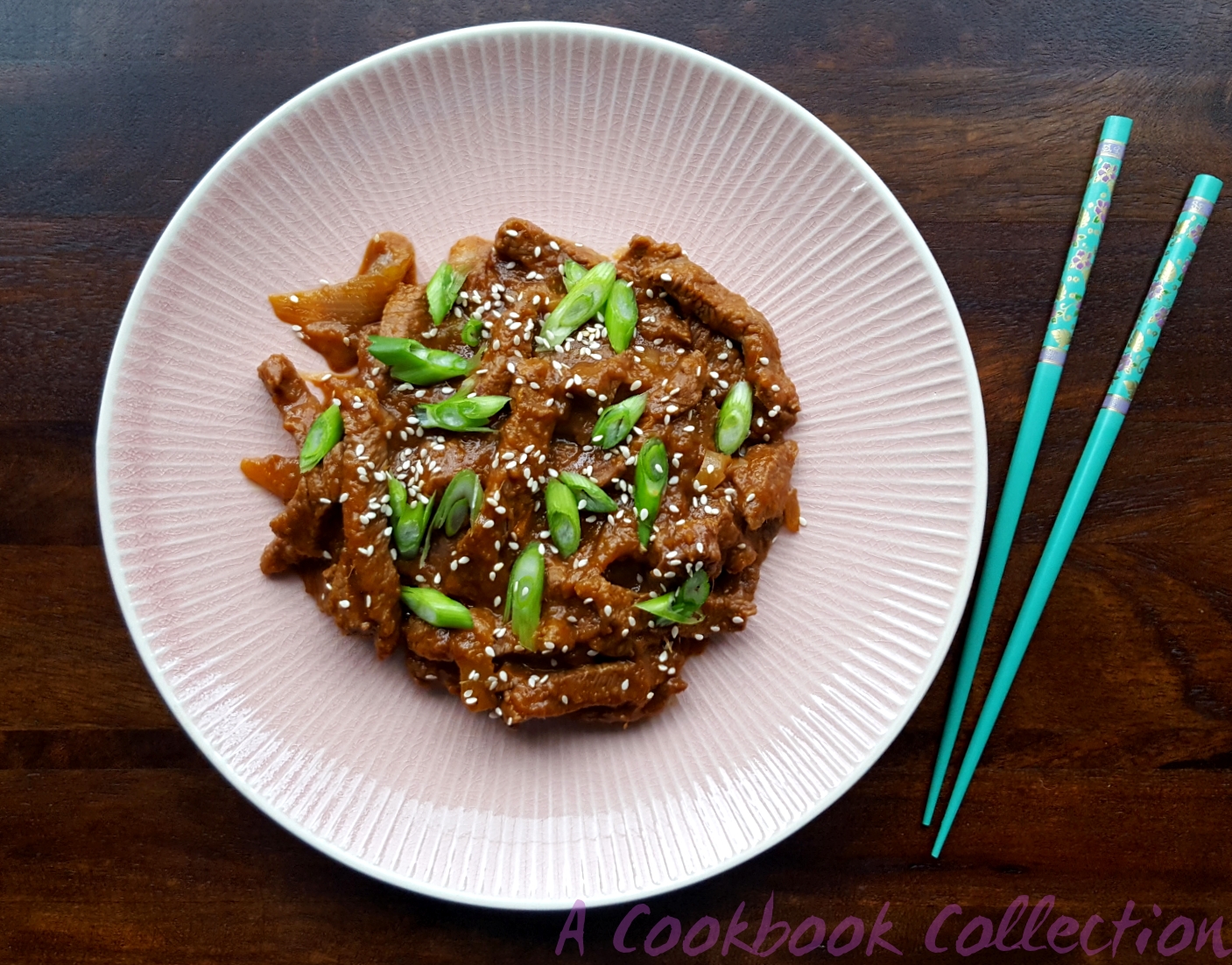 Korean Stir Fried Beef Bulgogi A Cookbook Collection