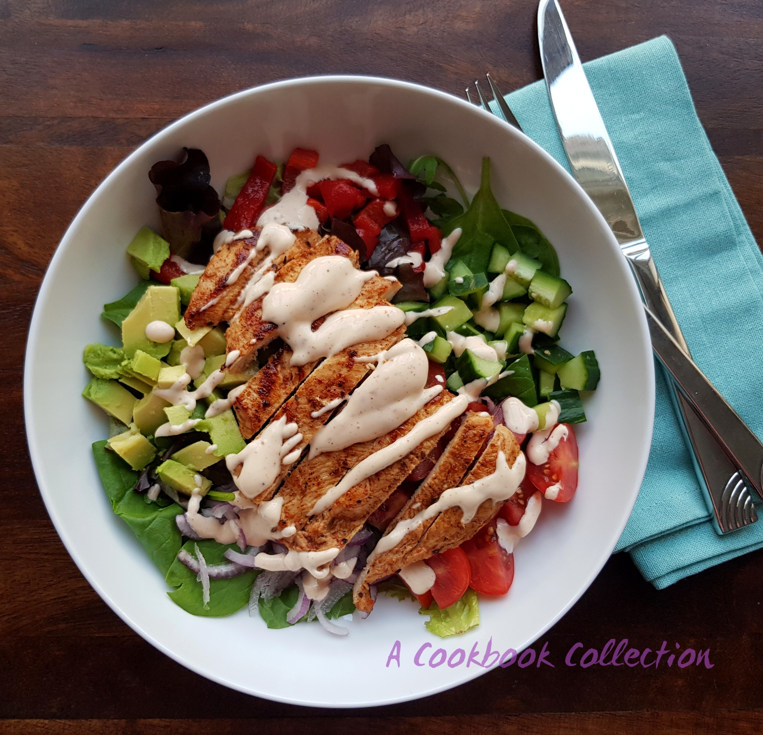 Cajun Chicken Salad with Chipotle Mayo A Cookbook Collection